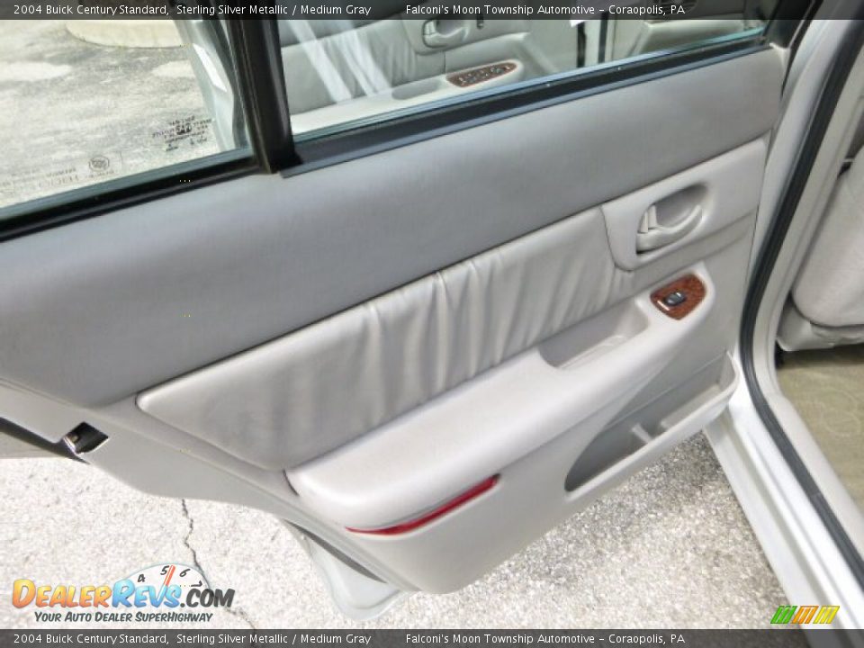 2004 Buick Century Standard Sterling Silver Metallic / Medium Gray Photo #18