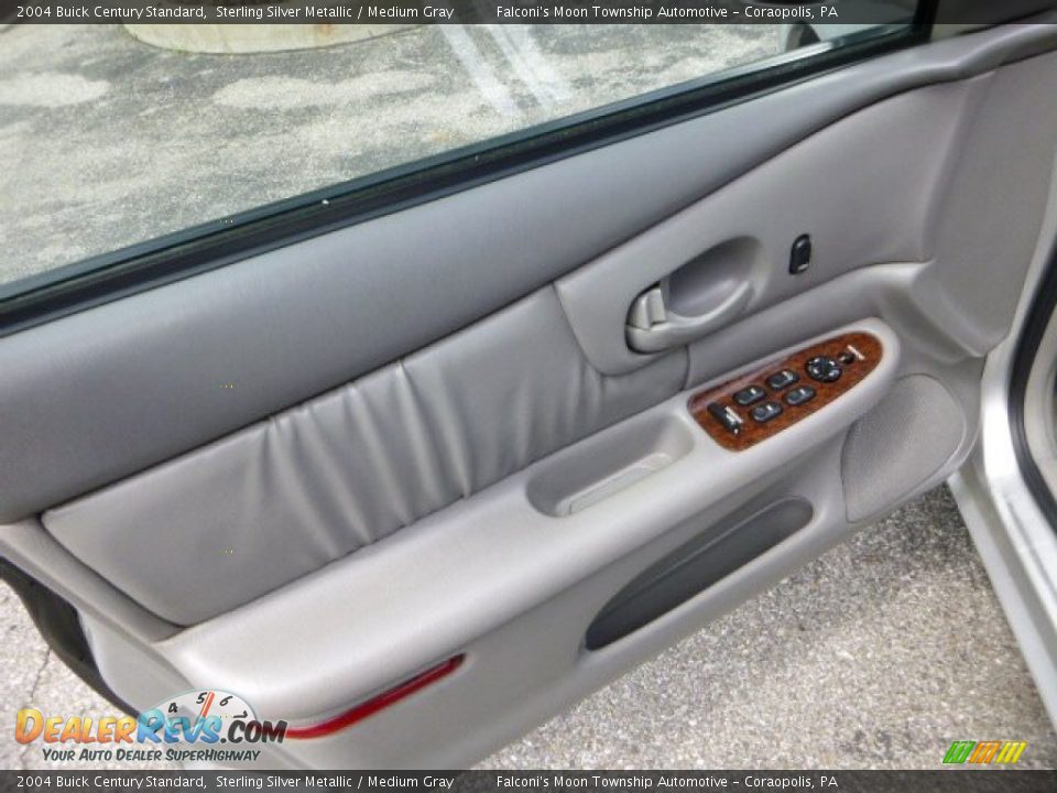 2004 Buick Century Standard Sterling Silver Metallic / Medium Gray Photo #19