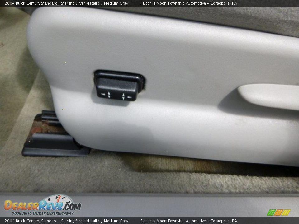 2004 Buick Century Standard Sterling Silver Metallic / Medium Gray Photo #20