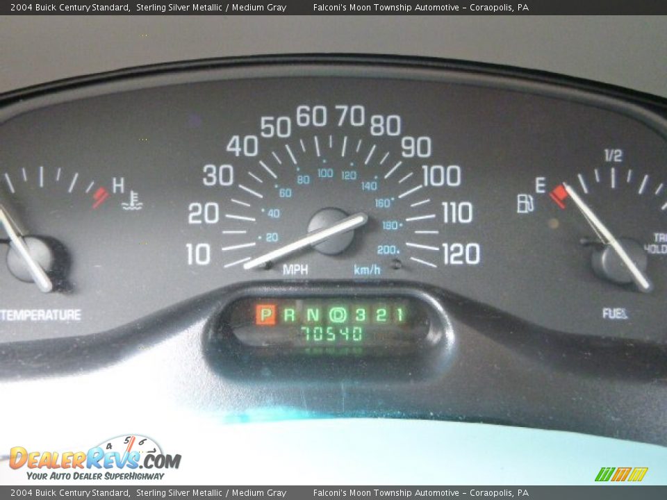 2004 Buick Century Standard Gauges Photo #24