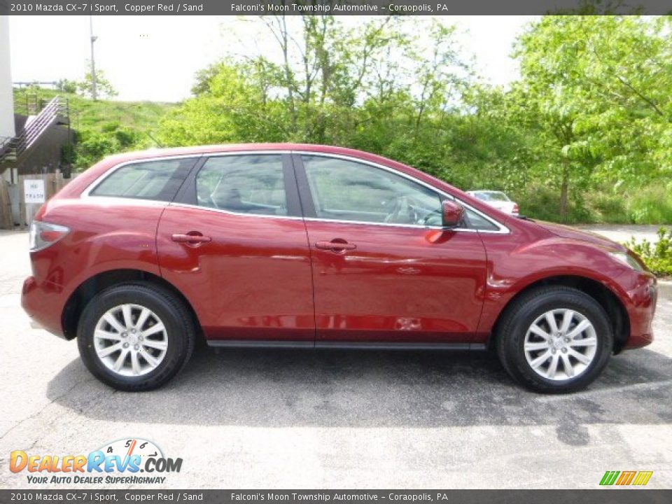 2010 Mazda CX-7 i Sport Copper Red / Sand Photo #1