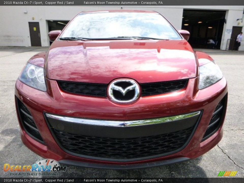 2010 Mazda CX-7 i Sport Copper Red / Sand Photo #7