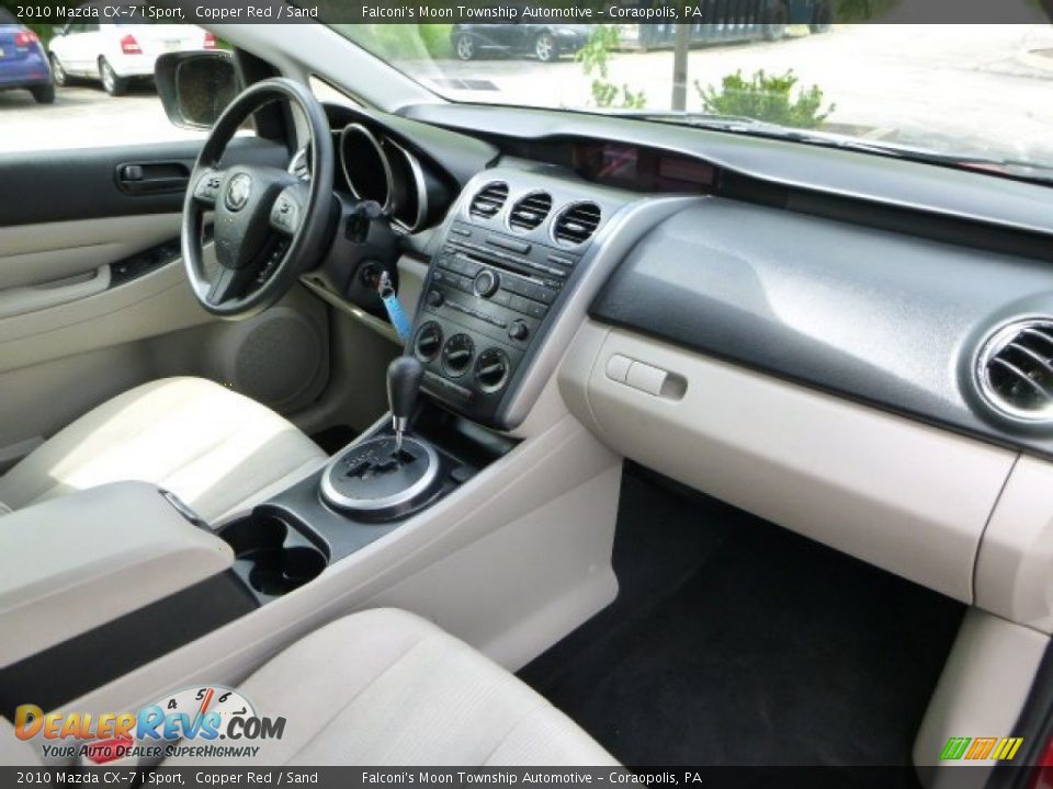 Dashboard of 2010 Mazda CX-7 i Sport Photo #11
