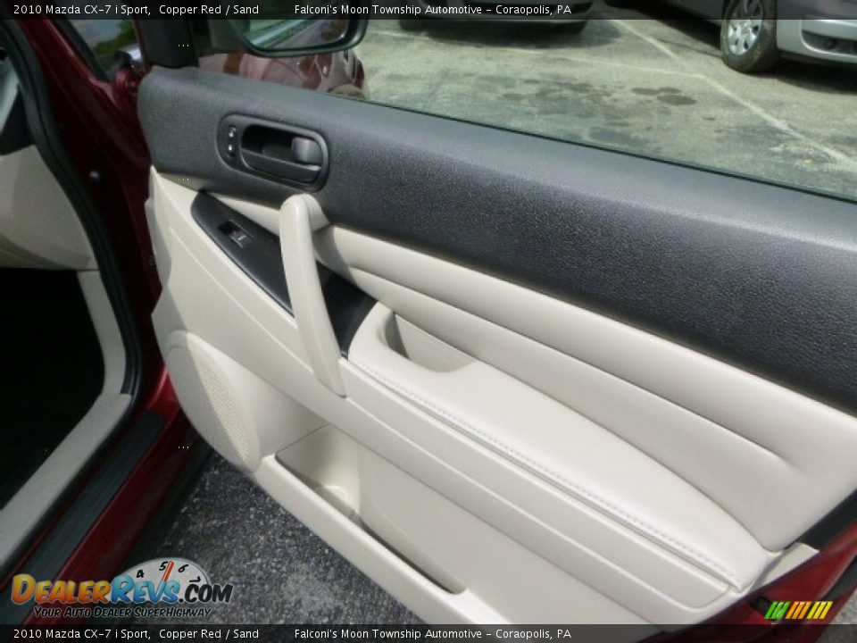 2010 Mazda CX-7 i Sport Copper Red / Sand Photo #12