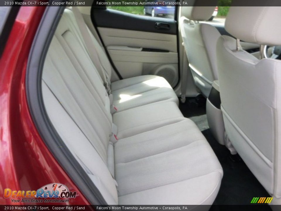 2010 Mazda CX-7 i Sport Copper Red / Sand Photo #13