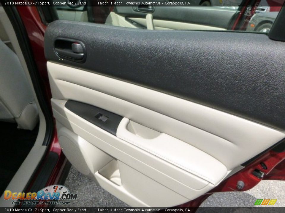 2010 Mazda CX-7 i Sport Copper Red / Sand Photo #14
