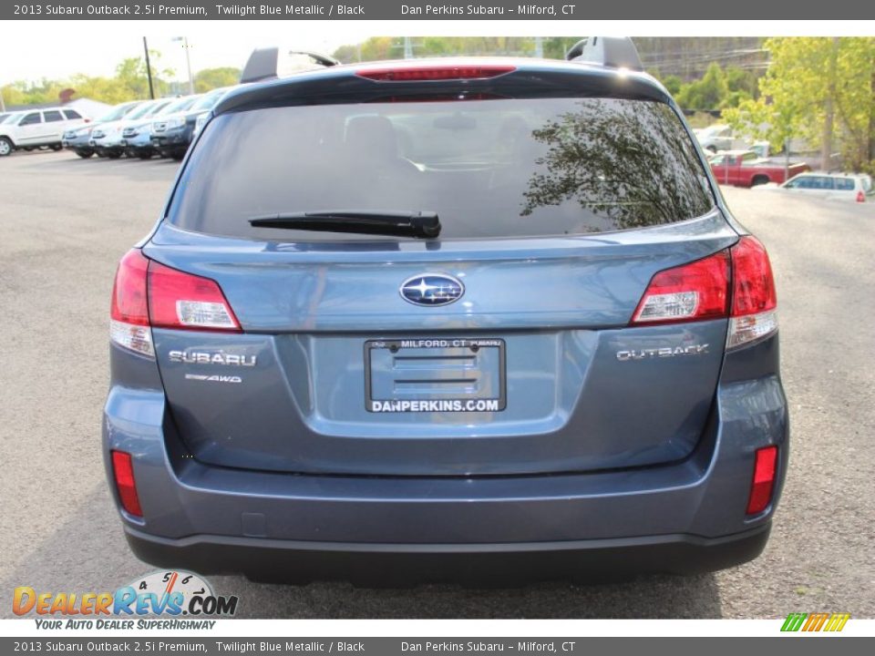 2013 Subaru Outback 2.5i Premium Twilight Blue Metallic / Black Photo #7