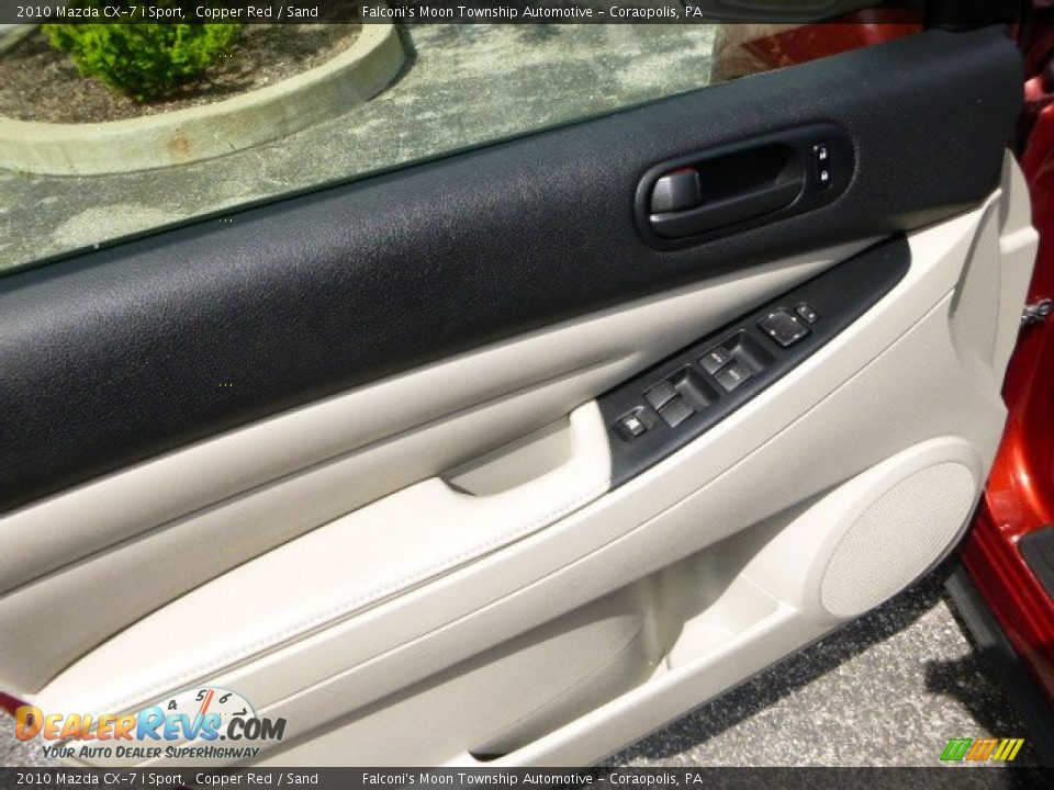 2010 Mazda CX-7 i Sport Copper Red / Sand Photo #19