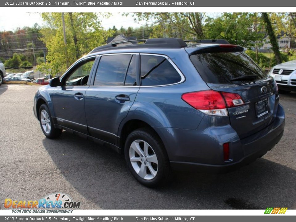 2013 Subaru Outback 2.5i Premium Twilight Blue Metallic / Black Photo #10