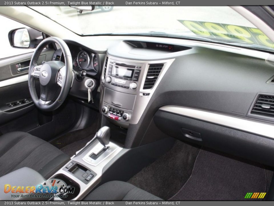2013 Subaru Outback 2.5i Premium Twilight Blue Metallic / Black Photo #12