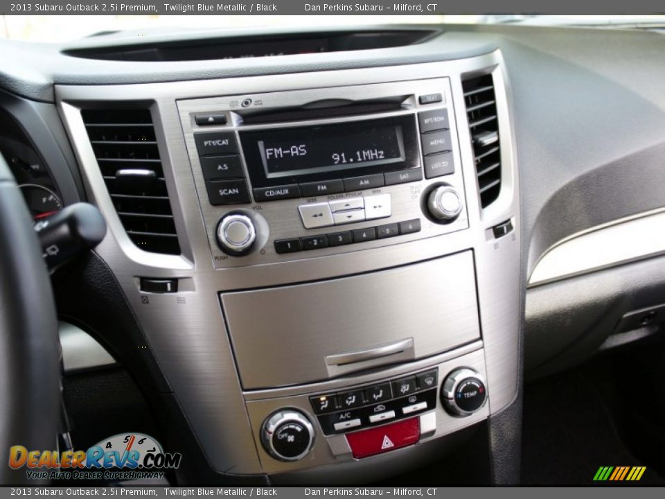 2013 Subaru Outback 2.5i Premium Twilight Blue Metallic / Black Photo #13