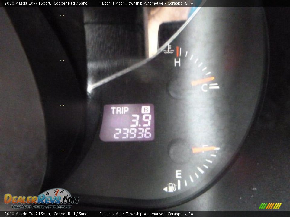 2010 Mazda CX-7 i Sport Copper Red / Sand Photo #25
