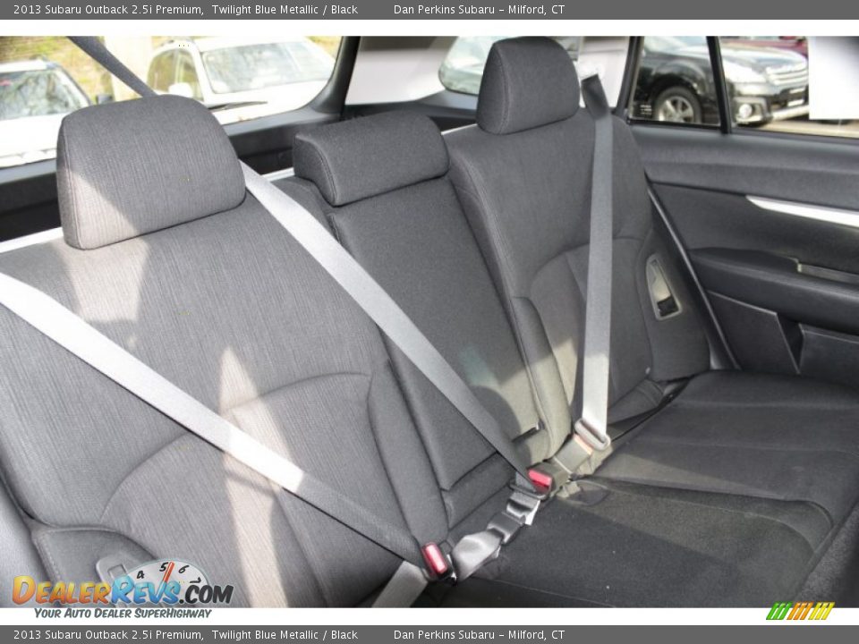 2013 Subaru Outback 2.5i Premium Twilight Blue Metallic / Black Photo #15