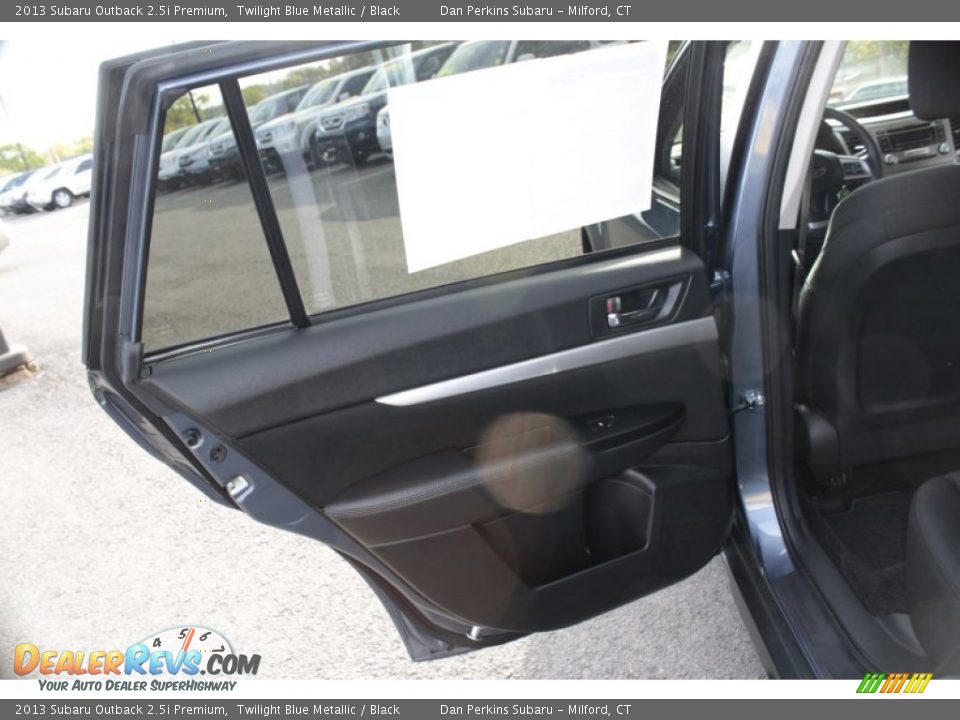 2013 Subaru Outback 2.5i Premium Twilight Blue Metallic / Black Photo #19