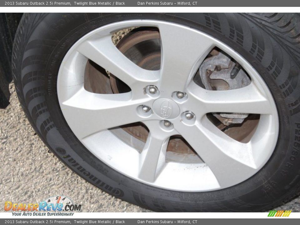 2013 Subaru Outback 2.5i Premium Twilight Blue Metallic / Black Photo #23