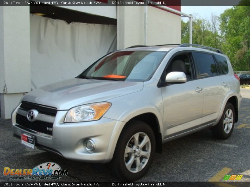 2011 Toyota RAV4 V6 Limited 4WD Classic Silver Metallic / Ash Photo #1