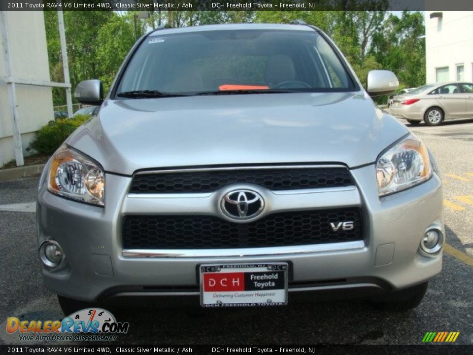 2011 Toyota RAV4 V6 Limited 4WD Classic Silver Metallic / Ash Photo #2