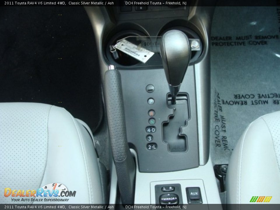 2011 Toyota RAV4 V6 Limited 4WD Classic Silver Metallic / Ash Photo #17