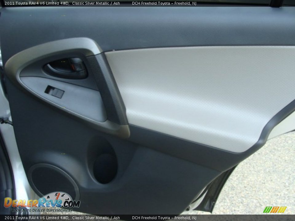 2011 Toyota RAV4 V6 Limited 4WD Classic Silver Metallic / Ash Photo #24
