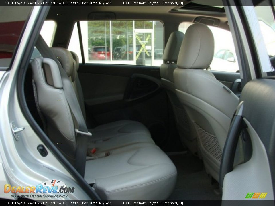 2011 Toyota RAV4 V6 Limited 4WD Classic Silver Metallic / Ash Photo #25