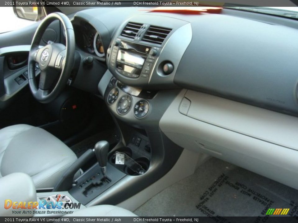 2011 Toyota RAV4 V6 Limited 4WD Classic Silver Metallic / Ash Photo #27
