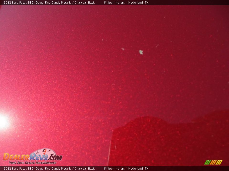 2012 Ford Focus SE 5-Door Red Candy Metallic / Charcoal Black Photo #9