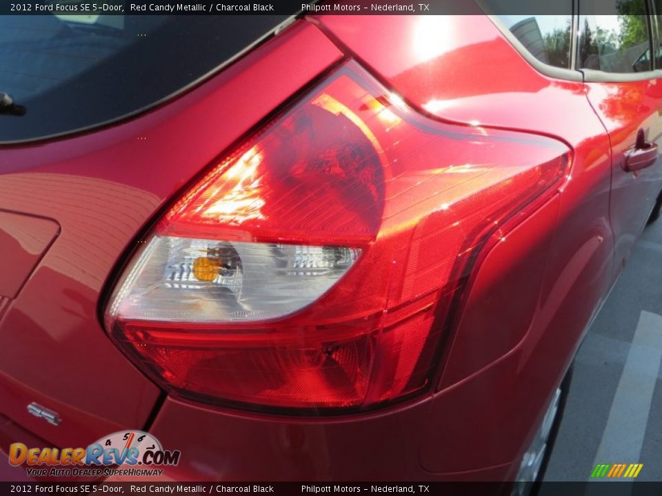 2012 Ford Focus SE 5-Door Red Candy Metallic / Charcoal Black Photo #18