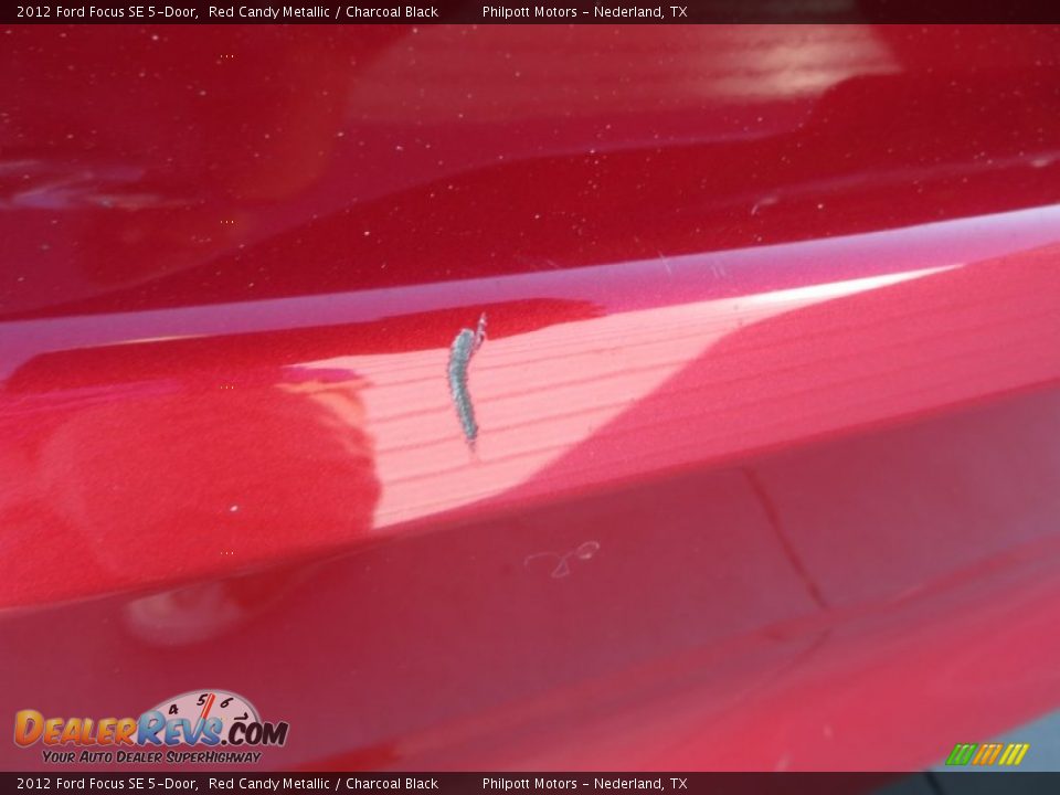 2012 Ford Focus SE 5-Door Red Candy Metallic / Charcoal Black Photo #21