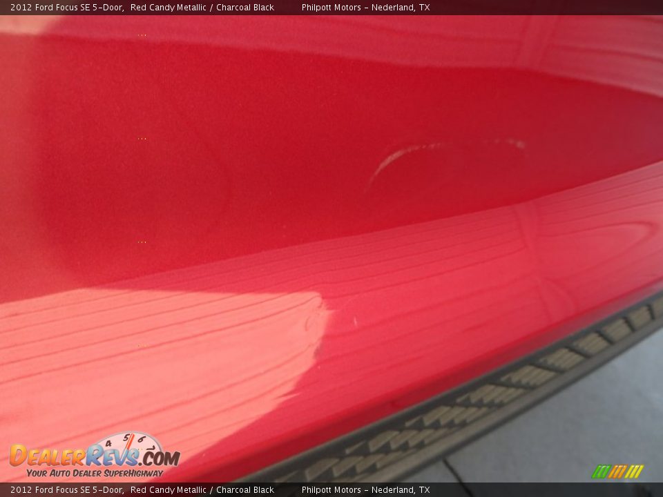 2012 Ford Focus SE 5-Door Red Candy Metallic / Charcoal Black Photo #22