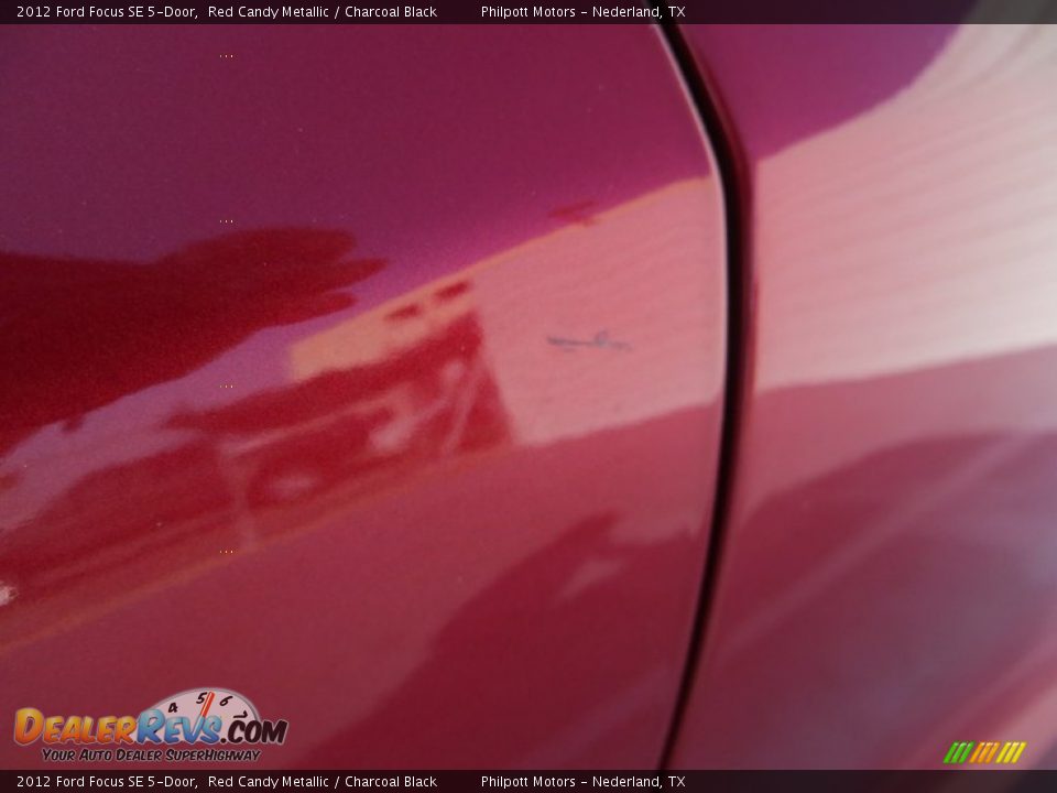 2012 Ford Focus SE 5-Door Red Candy Metallic / Charcoal Black Photo #24
