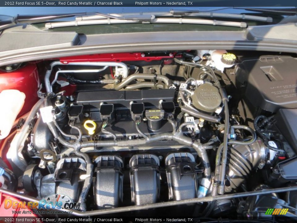 2012 Ford Focus SE 5-Door Red Candy Metallic / Charcoal Black Photo #26