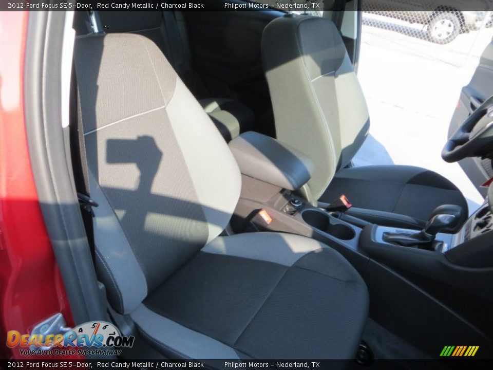 2012 Ford Focus SE 5-Door Red Candy Metallic / Charcoal Black Photo #29