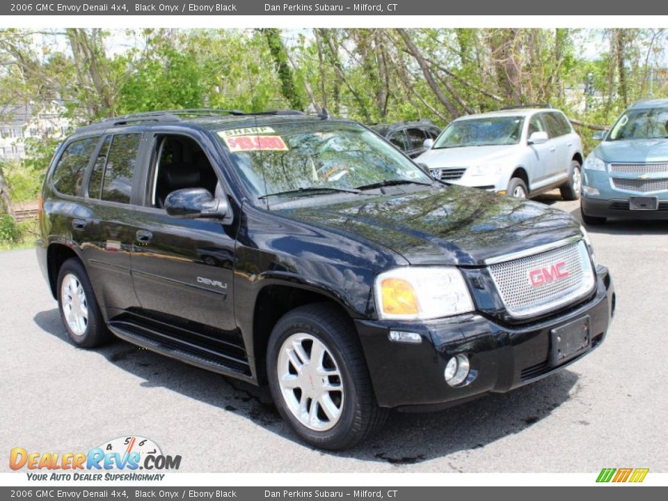 2006 GMC Envoy Denali 4x4 Black Onyx / Ebony Black Photo #3