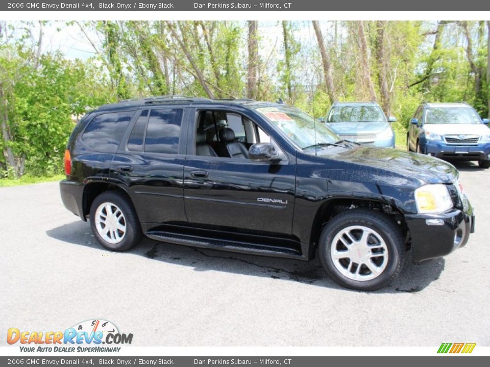 2006 GMC Envoy Denali 4x4 Black Onyx / Ebony Black Photo #4