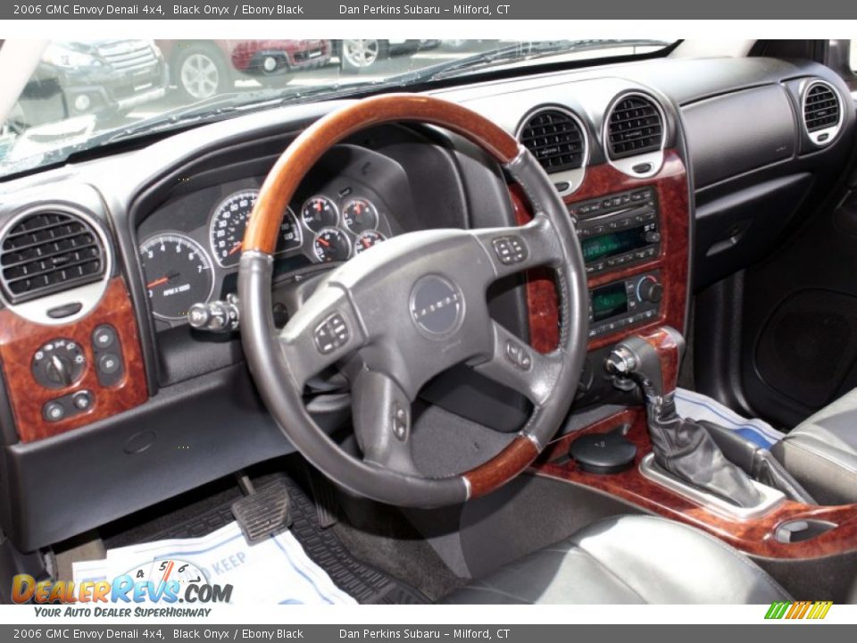 2006 GMC Envoy Denali 4x4 Black Onyx / Ebony Black Photo #5