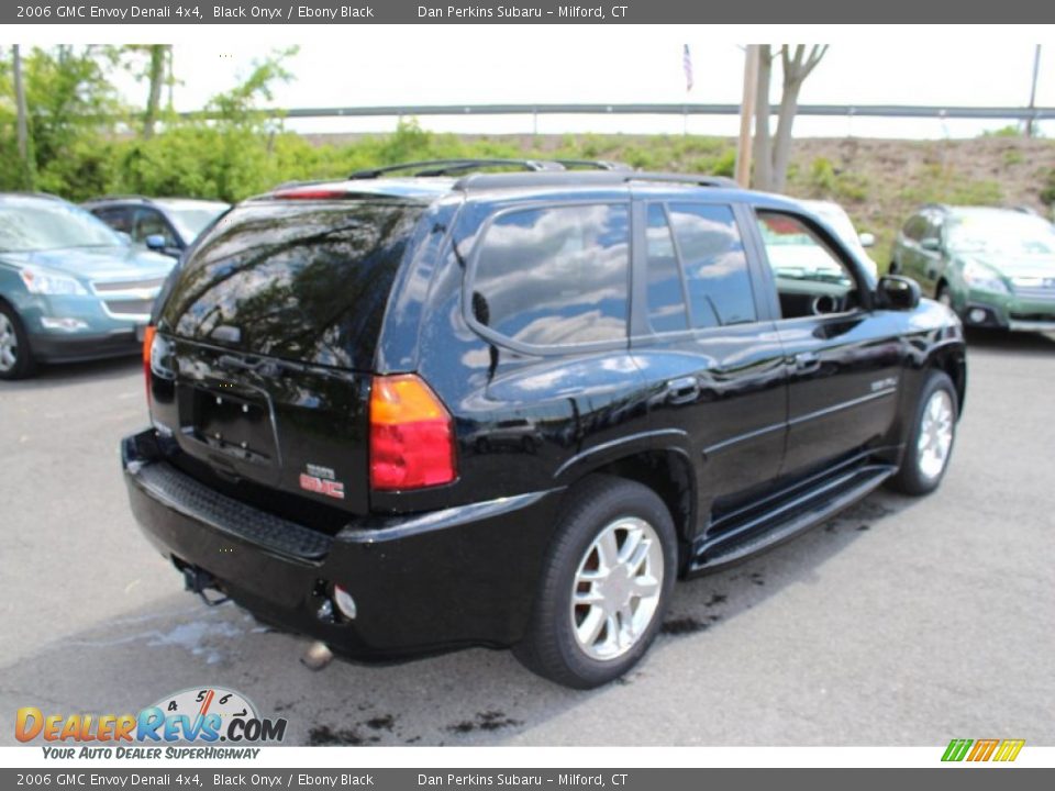 2006 GMC Envoy Denali 4x4 Black Onyx / Ebony Black Photo #6