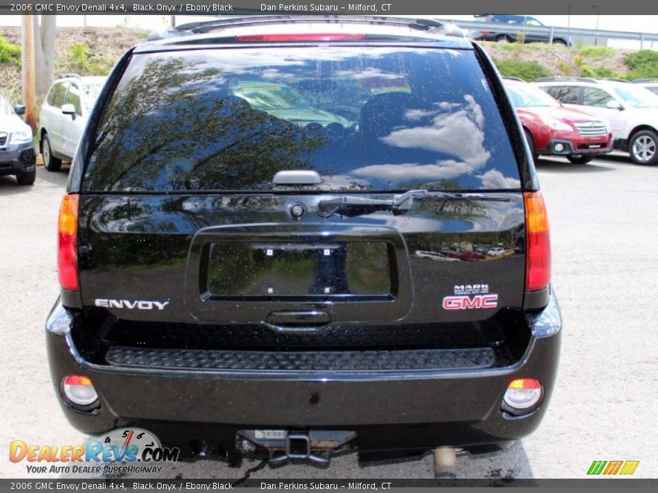 2006 GMC Envoy Denali 4x4 Black Onyx / Ebony Black Photo #7