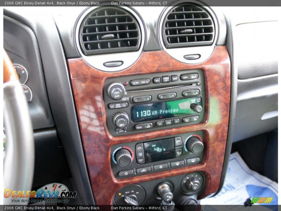 2006 GMC Envoy Denali 4x4 Black Onyx / Ebony Black Photo #11