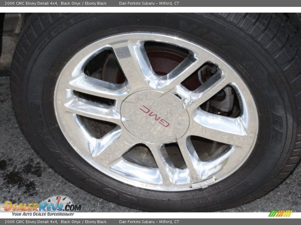 2006 GMC Envoy Denali 4x4 Black Onyx / Ebony Black Photo #21
