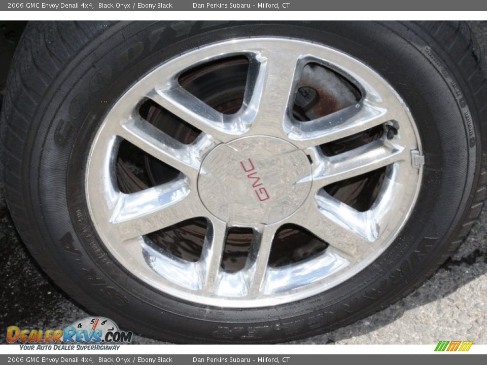 2006 GMC Envoy Denali 4x4 Black Onyx / Ebony Black Photo #22