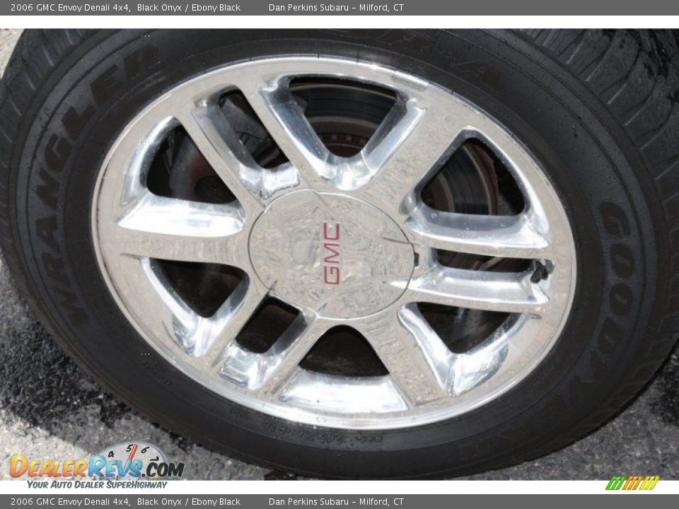 2006 GMC Envoy Denali 4x4 Black Onyx / Ebony Black Photo #23