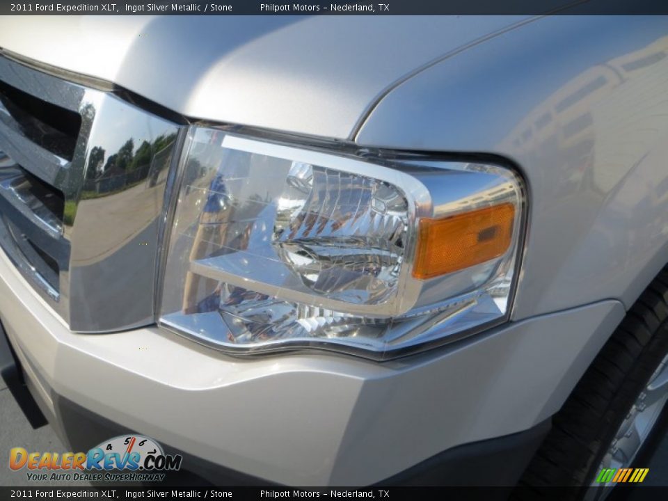 2011 Ford Expedition XLT Ingot Silver Metallic / Stone Photo #9