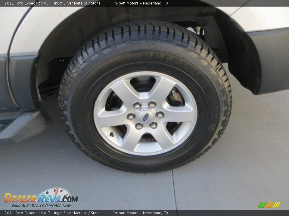 2011 Ford Expedition XLT Ingot Silver Metallic / Stone Photo #12