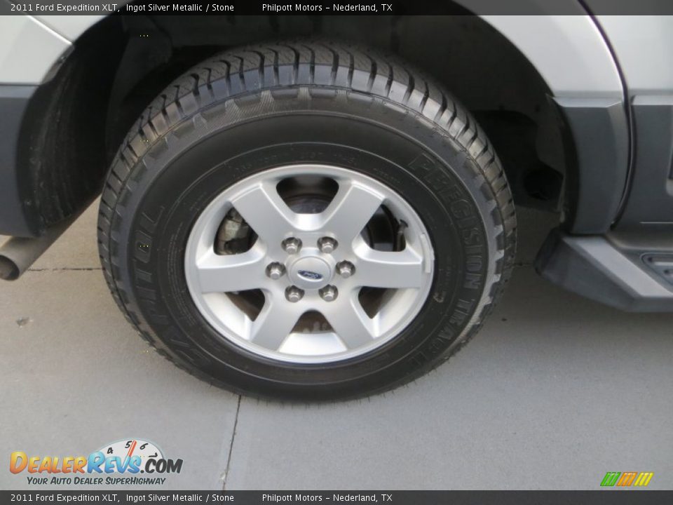 2011 Ford Expedition XLT Ingot Silver Metallic / Stone Photo #13
