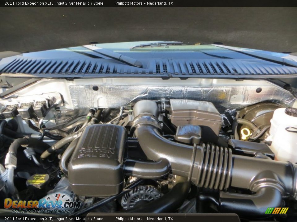 2011 Ford Expedition XLT Ingot Silver Metallic / Stone Photo #21