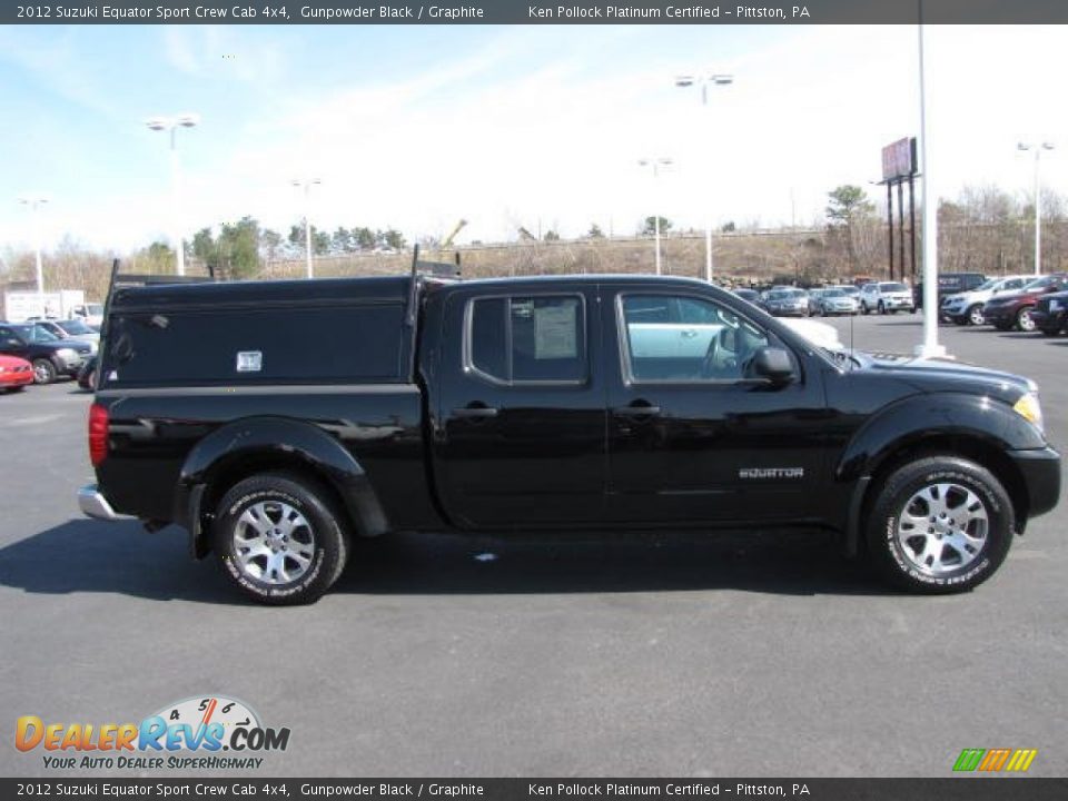 Gunpowder Black 2012 Suzuki Equator Sport Crew Cab 4x4 Photo #4