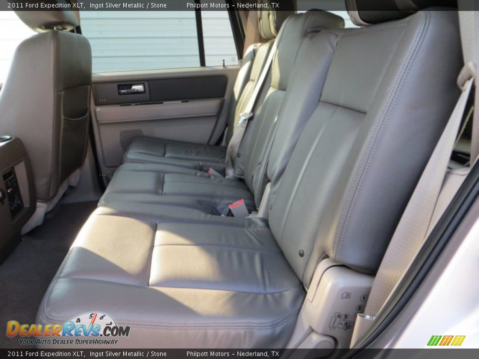 2011 Ford Expedition XLT Ingot Silver Metallic / Stone Photo #30