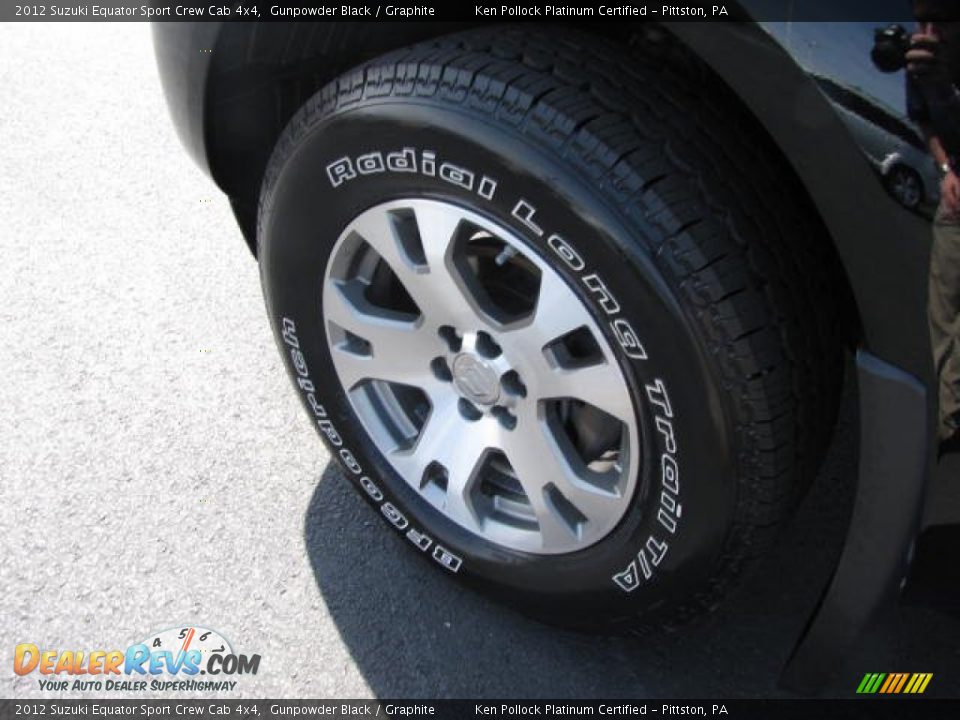 2012 Suzuki Equator Sport Crew Cab 4x4 Wheel Photo #13
