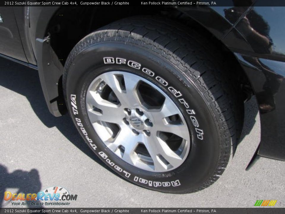 2012 Suzuki Equator Sport Crew Cab 4x4 Wheel Photo #14