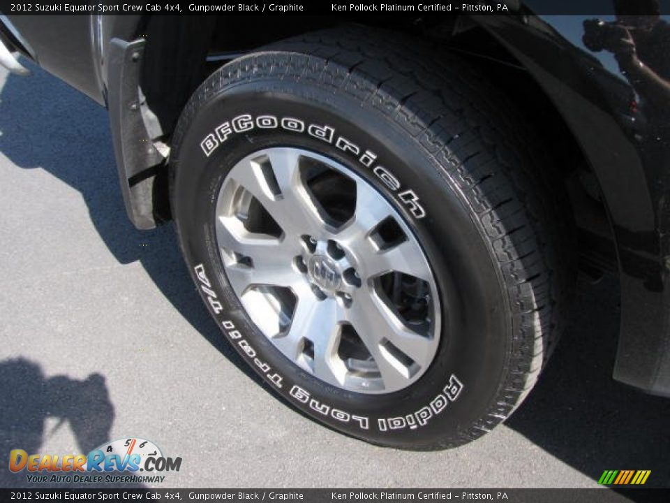 2012 Suzuki Equator Sport Crew Cab 4x4 Wheel Photo #15
